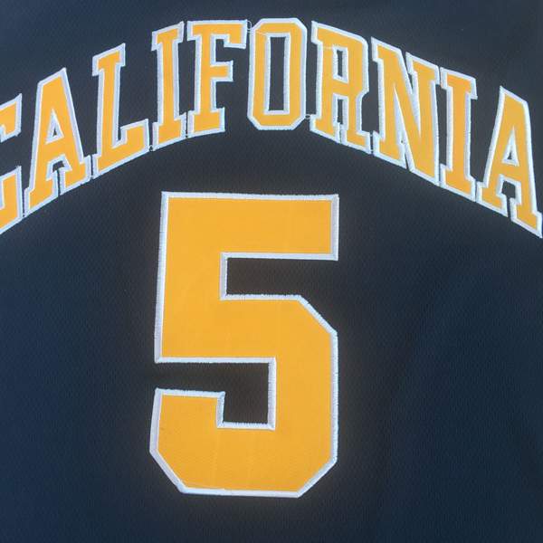 California Golden Bears KIDD #5 Dark Blue NCAA Basketball Jersey