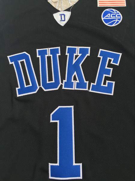 Duke Blue Devils WILLIAMSON #1 Black NCAA Basketball Jersey