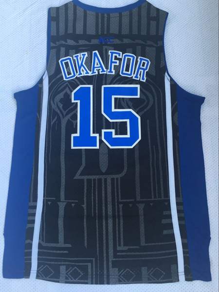 Duke Blue Devils OKAFOR #15 Black NCAA Basketball Jersey