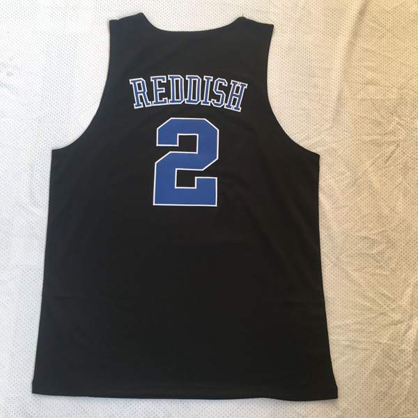 Duke Blue Devils REDDISH #2 Black NCAA Basketball Jersey