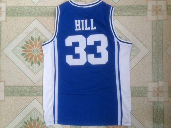 Duke Blue Devils HILL #33 Blue NCAA Basketball Jersey