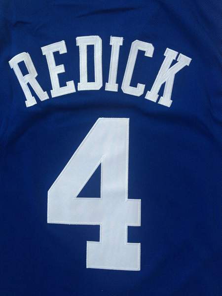 Duke Blue Devils REDICK #4 Blue NCAA Basketball Jersey