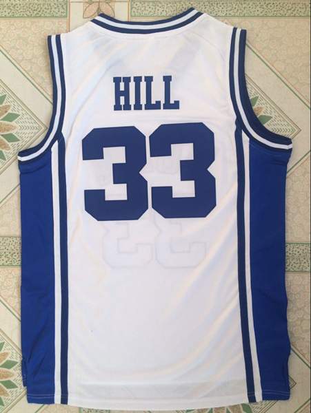 Duke Blue Devils HILL #33 White NCAA Basketball Jersey