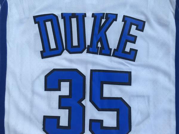 Duke Blue Devils BAGLEYIII #35 White NCAA Basketball Jersey