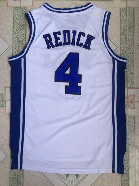 Duke Blue Devils REDICK #4 White NCAA Basketball Jersey