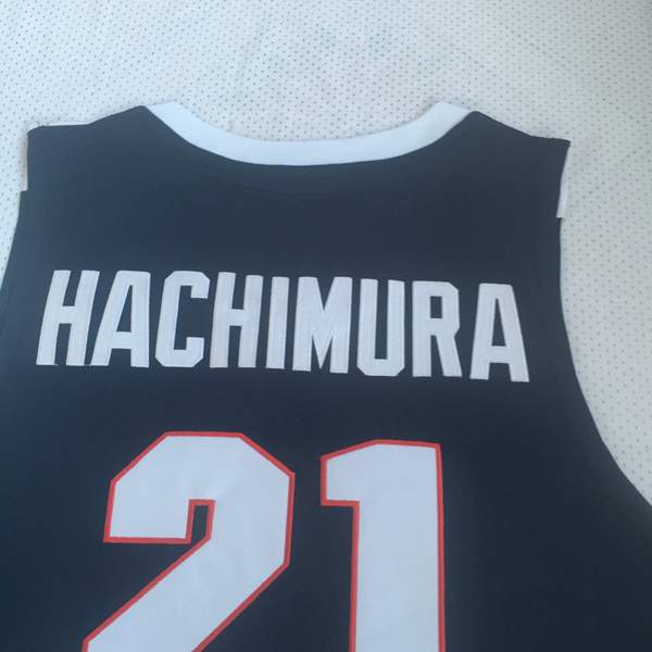 Gonzaga Bulldogs HACHIMURA #21 Dark Blue NCAA Basketball Jersey