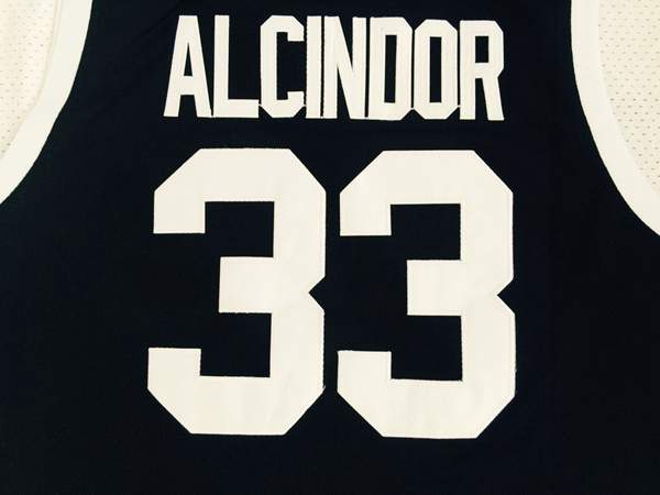 Power ALCINDOR #33 Black Basketball Jersey