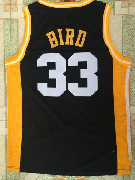 Valley BIRD #33 Black Basketball Jersey