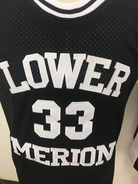 Lower Merion BRYANT #33 Black Basketball Jersey