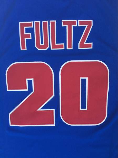 De Matha FULTZ #20 Blue Basketball Jersey