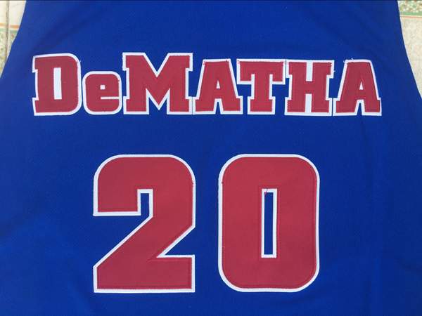 De Matha FULTZ #20 Blue Basketball Jersey