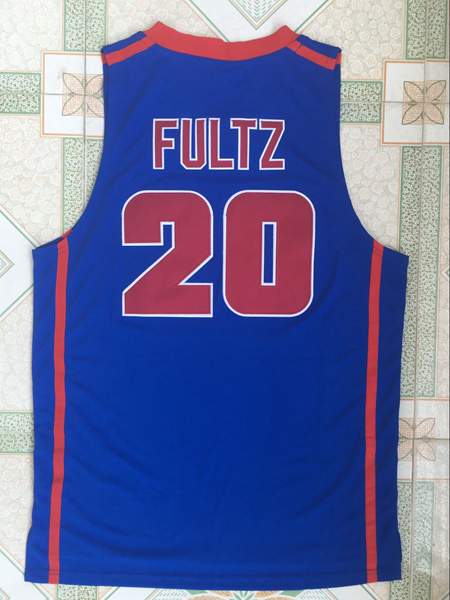 De Matha FULTZ #20 Blue Basketball Jersey