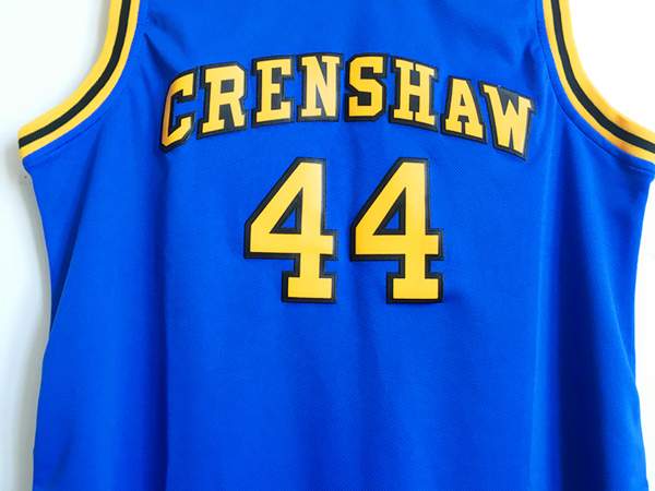 Crenshaw BRYANT #44 Blue Basketball Jersey