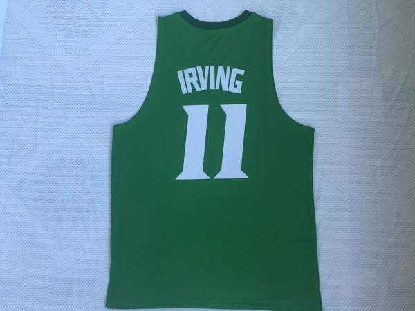 ST.Patrick IRVING #11 Green Basketball Jersey