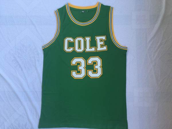 Cole ONEAL #33 Green Basketball Jersey