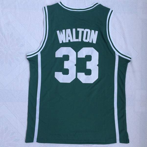 Helix WALTON #33 Green Basketball Jersey