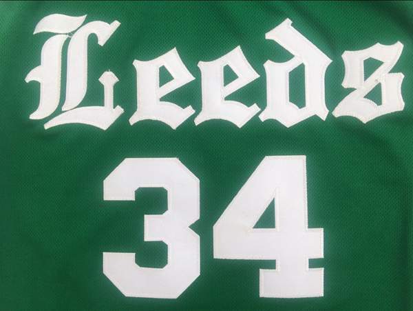 Leeds BARKLEY #34 Green Basketball Jersey