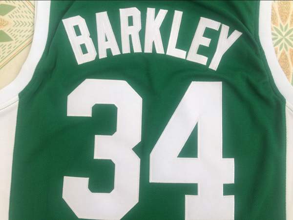 Leeds BARKLEY #34 Green Basketball Jersey