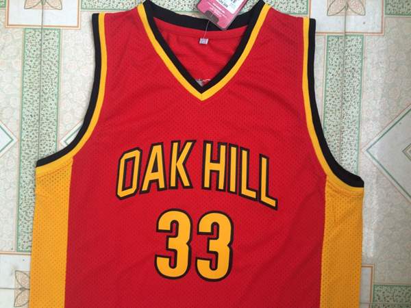 Oak Hill DURANT #33 Red Basketball Jersey