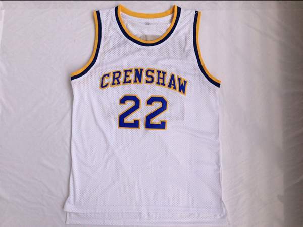Crenshaw MCCALL #22 White Basketball Jersey