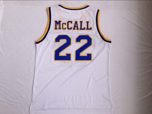 Crenshaw MCCALL #22 White Basketball Jersey