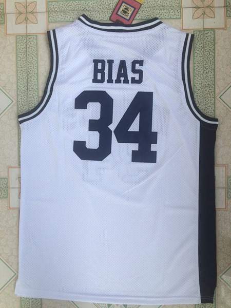 Wildcats BIAS #34 White Basketball Jersey