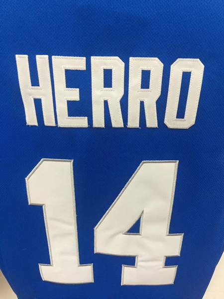 Kentucky Wildcats HERRO #14 Blue NCAA Basketball Jersey