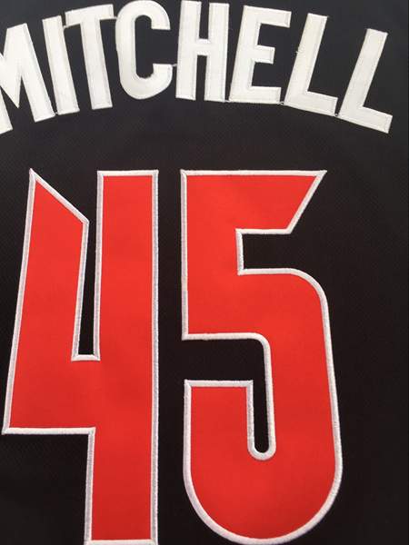 Louisville Cardinals MITCHELL #45 Black NCAA Basketball Jersey