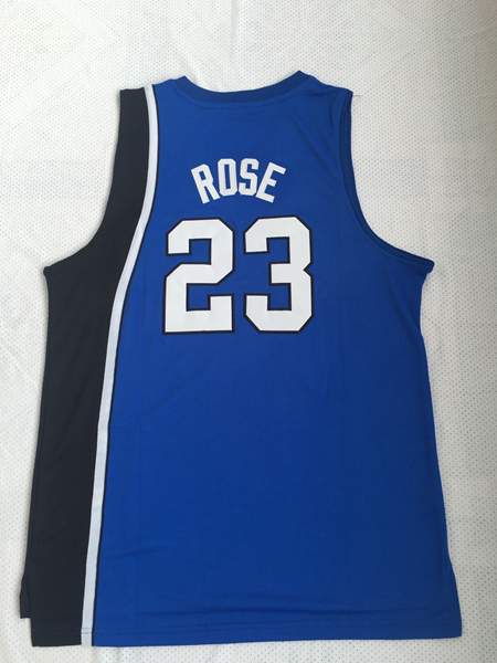 Memphis Tigers ROSE #23 Blue NCAA Basketball Jersey