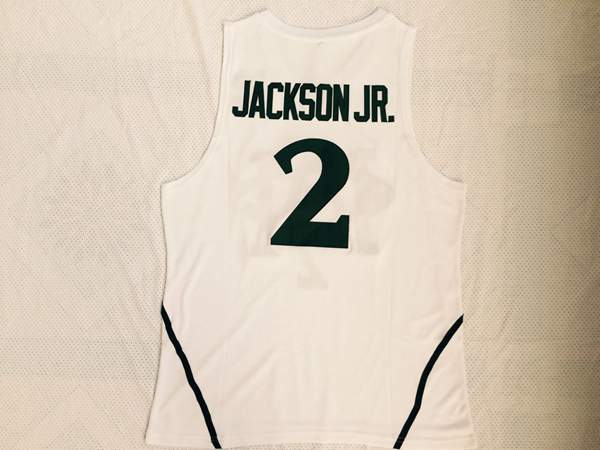 Michigan Wolverines JACKSON JR. #2 White NCAA Basketball Jersey