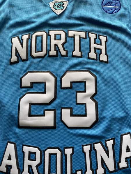 North Carolina Tar Heels JORDAN #23 Light Blue NCAA Basketball Jersey