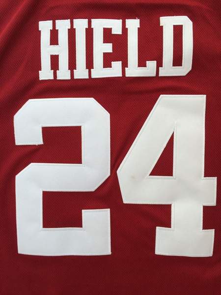 Oklahoma Sooners HIELD #24 Red NCAA Basketball Jersey