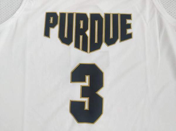 Purdue Boilermakers C.EDWARDS #3 White NCAA Basketball Jersey