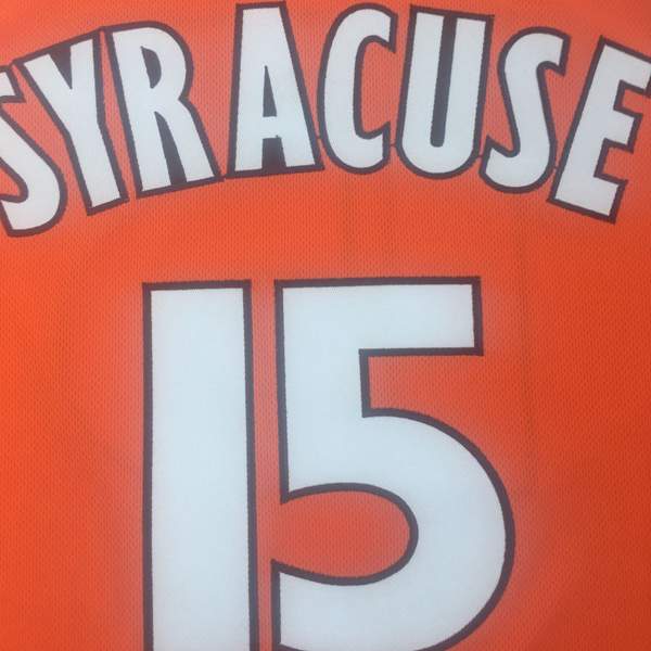 Syracuse Orange ANTHONY #15 Orange NCAA Basketball Jersey