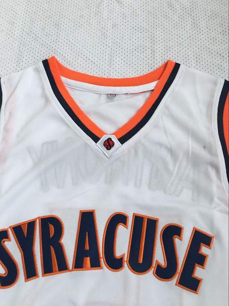 Syracuse Orange ANTHONY #15 White NCAA Basketball Jersey