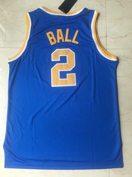 UCLA Bruins BALL #2 Blue NCAA Basketball Jersey