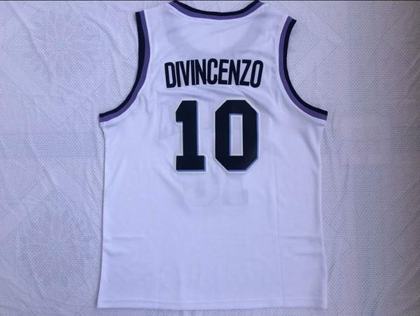 Villanova Wildcats DIVINCENZO #10 White NCAA Basketball Jersey