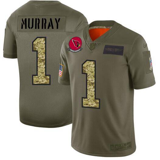 Arizona Cardinals Olive Salute To Service NFL Jersey 04