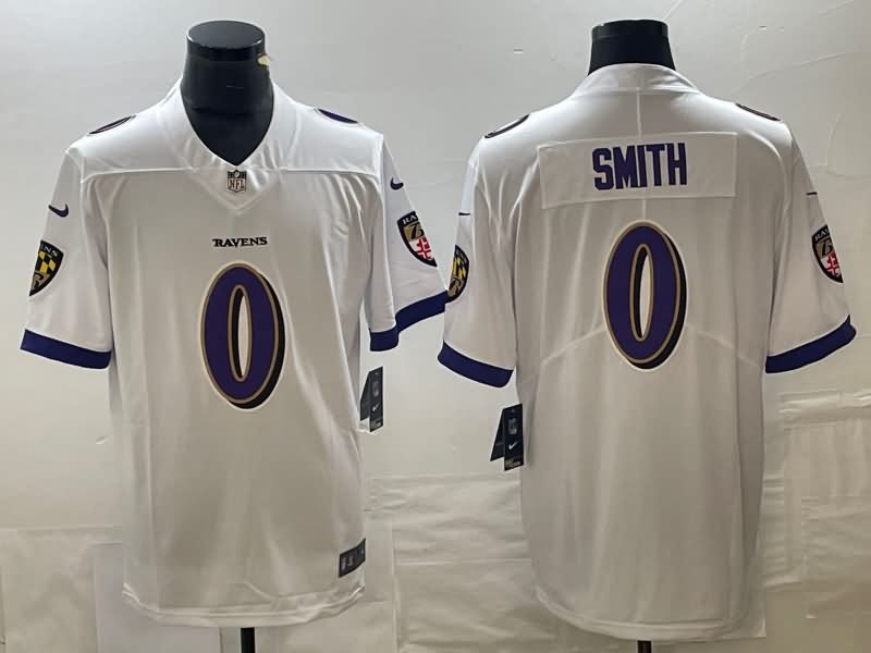 Baltimore Ravens White NFL Jersey