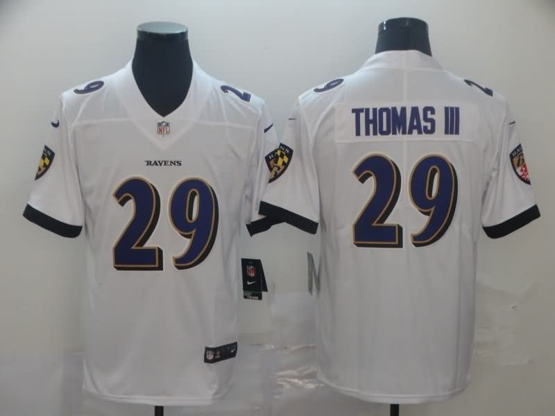 Baltimore Ravens White NFL Jersey