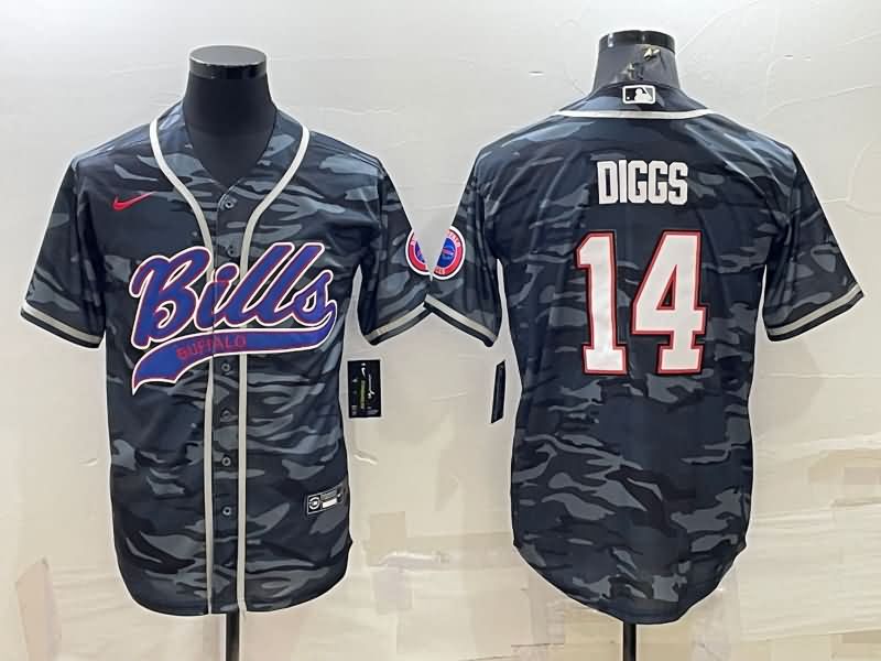 Buffalo Bills Camouflage MLB&NFL Jersey