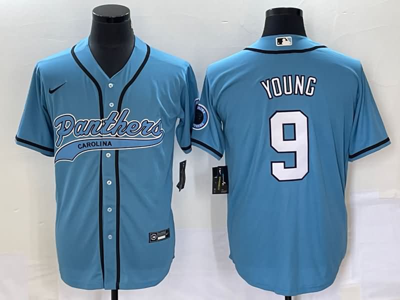 Carolina Panthers Blue MLB&NFL Jersey