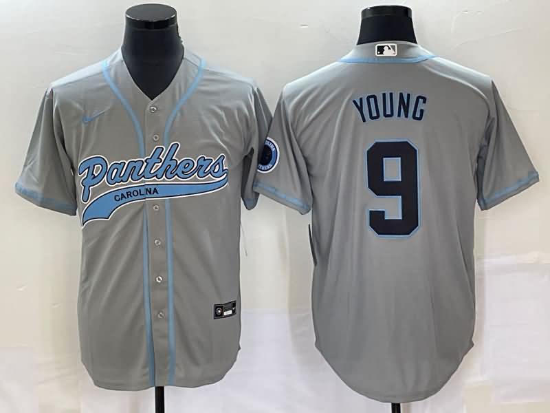 Carolina Panthers Grey MLB&NFL Jersey