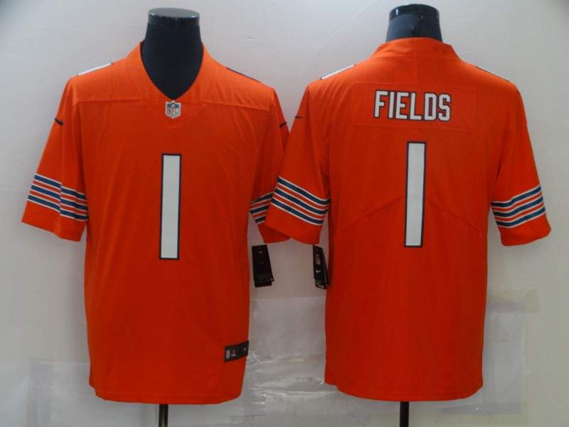 Chicago Bears Orange NFL Jersey