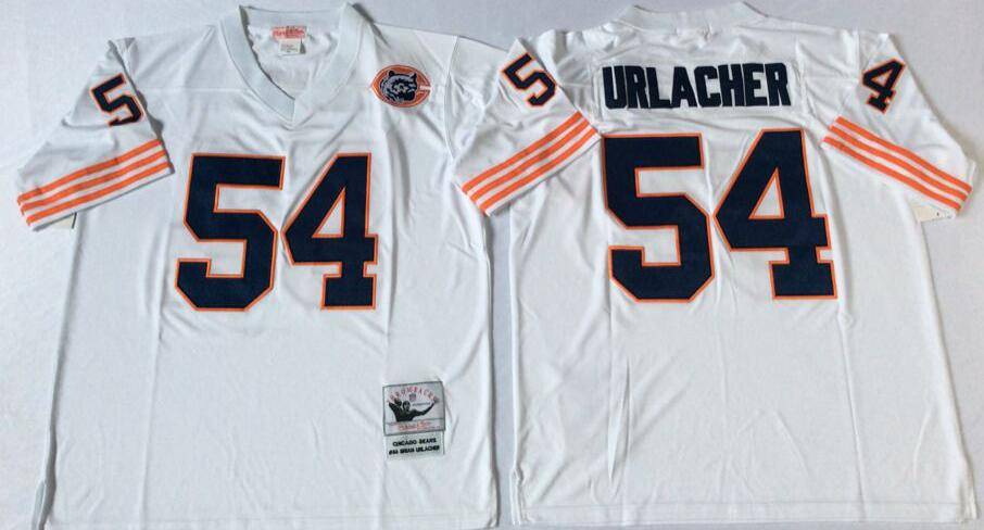 Chicago Bears White Retro NFL Jersey