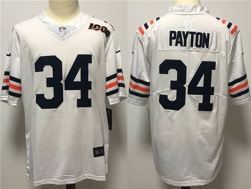 Chicago Bears White NFL Jersey