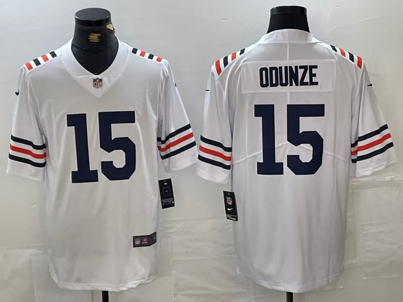 Chicago Bears White NFL Jersey 02