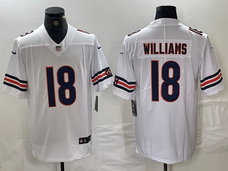 Chicago Bears White NFL Jersey 02