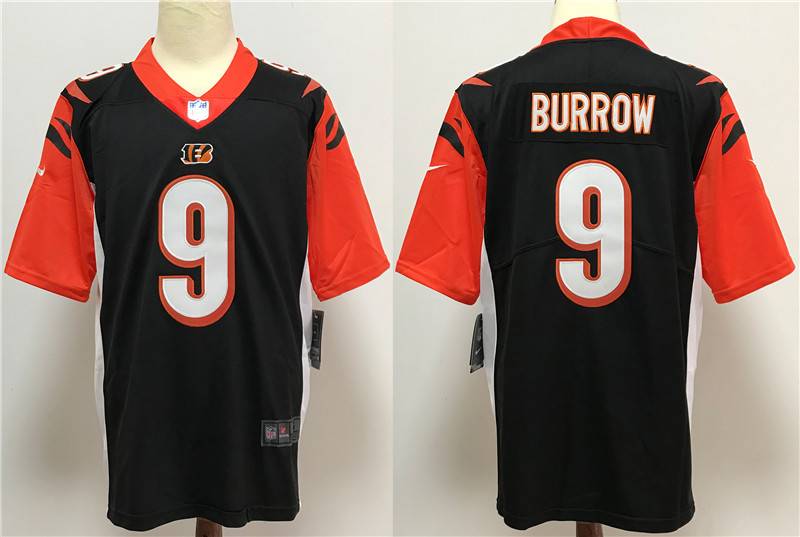 Cincinnati Bengals Black NFL Jersey 02