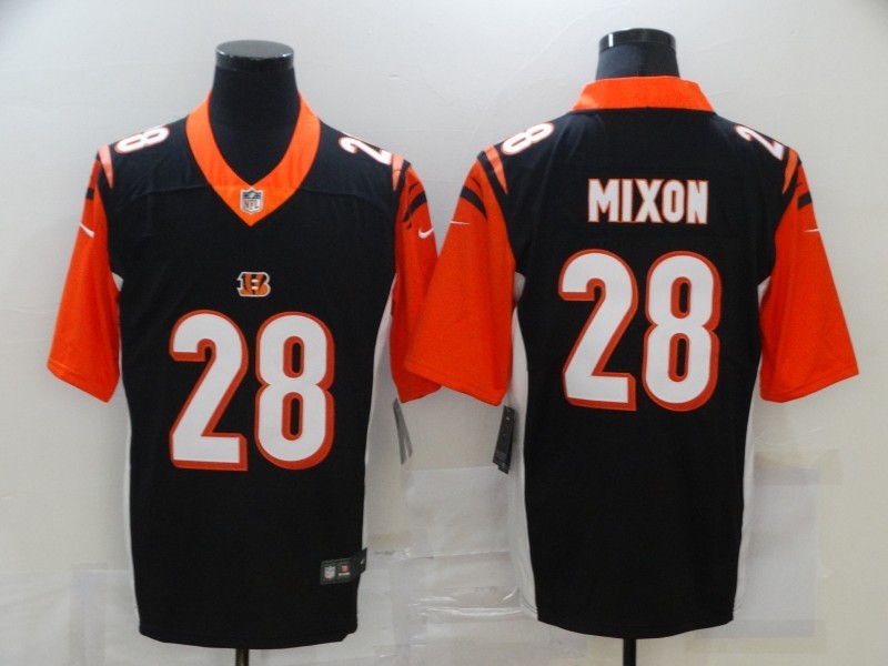 Cincinnati Bengals Black NFL Jersey 02